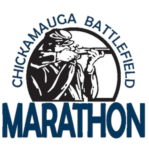 2024 Chickamauga Battlefield Marathon, Half Marathon, Jr. Marathon and Fort Oglethorpe 5k Logo