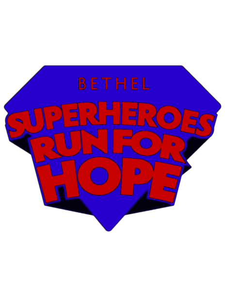 Bethel Superheroes Run for Hope Logo