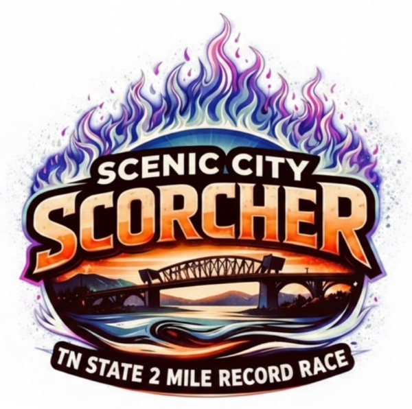2026 Scenic City Scorcher 2 Mile Run, Walk or Team Experience Logo